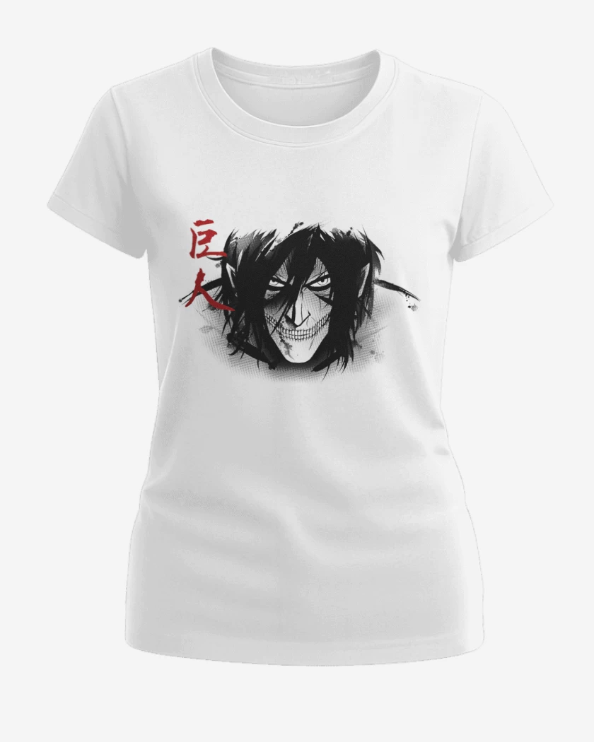 Polera de Mujer Blanco de Titan Eren