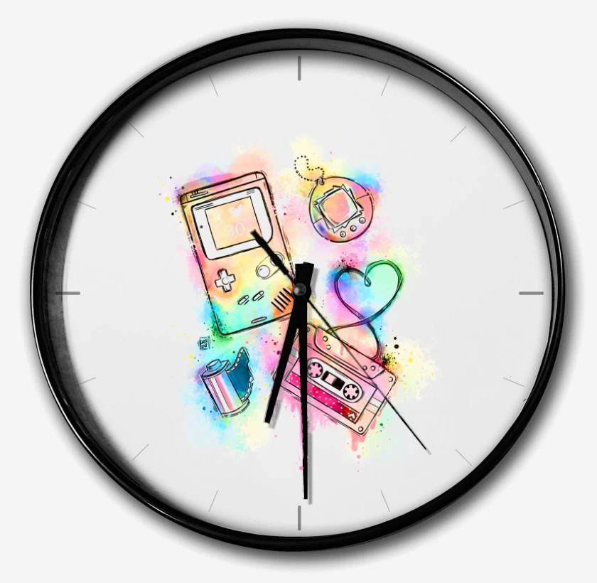 Reloj Blanco de Noventas