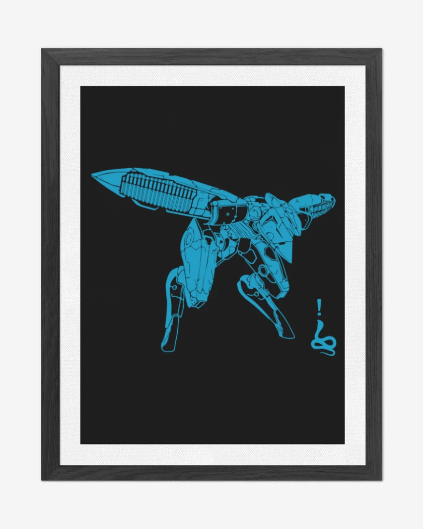 Cuadro decorativo Negro de Ray