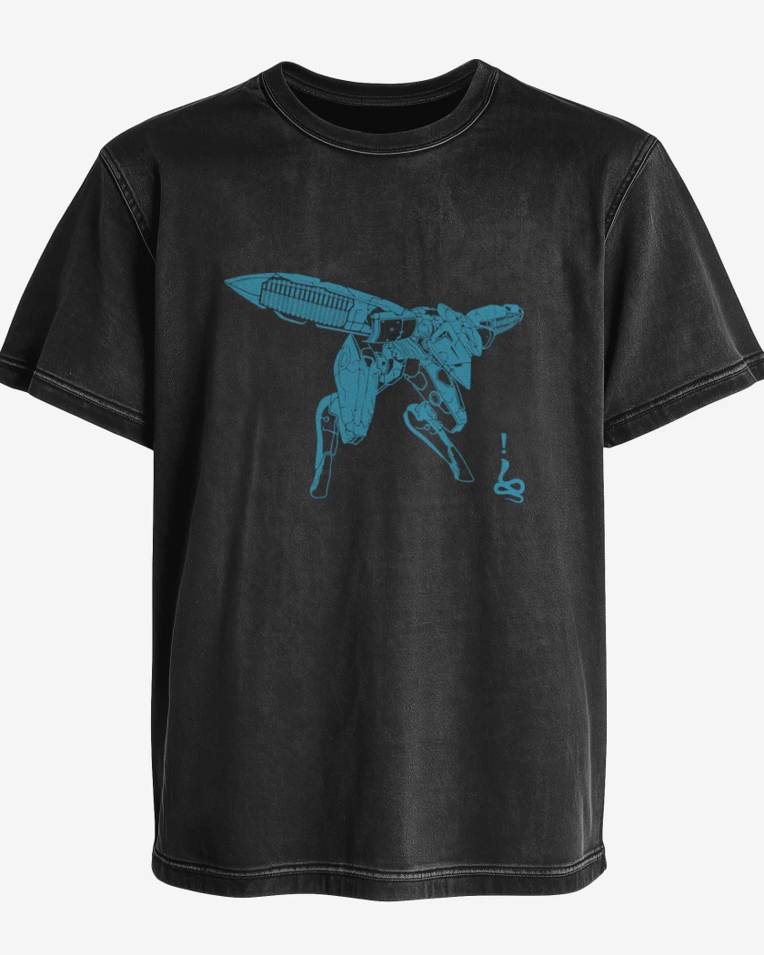 Polera desgastada Negro de Ray