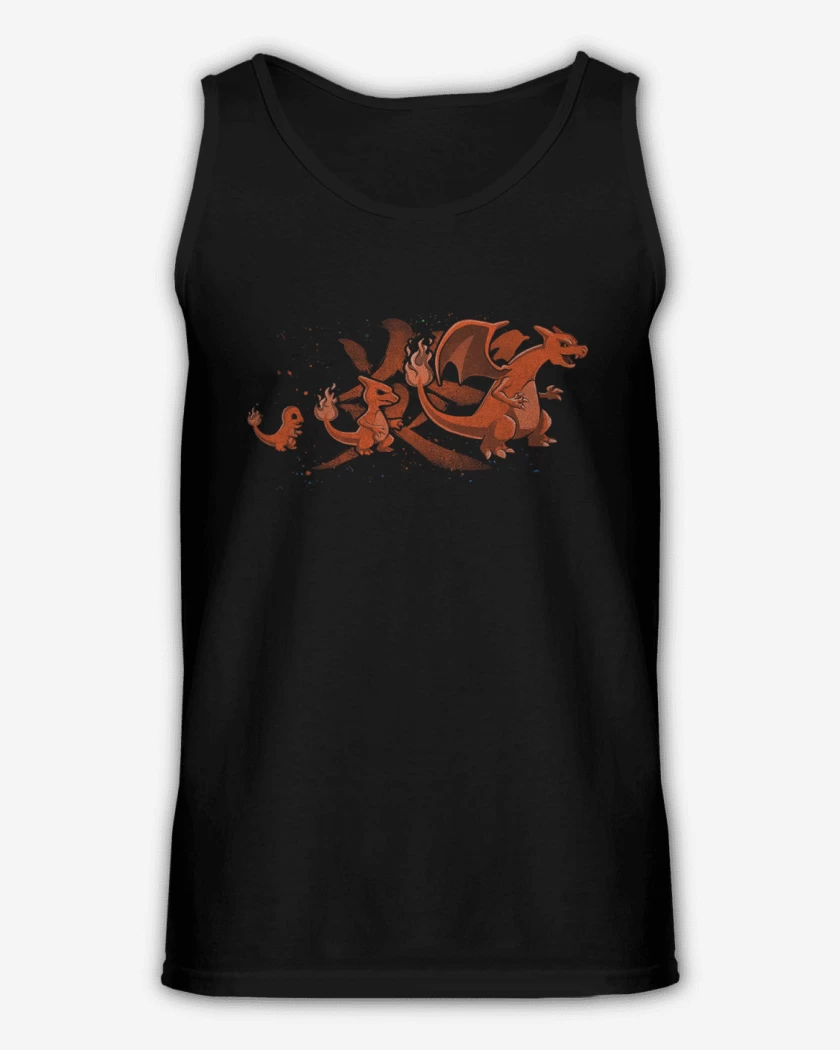 Sudadera Negro de Charmander evolution