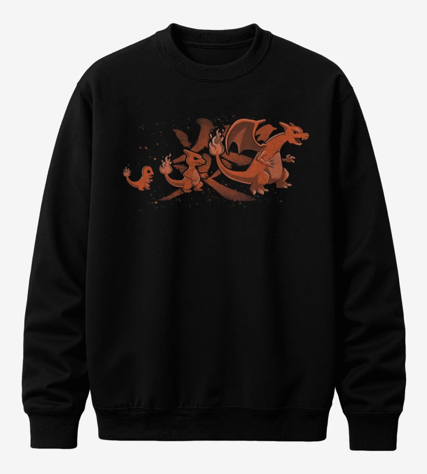 Poleron polo Charmander evolution