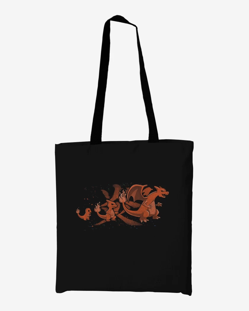 Totebag Charmander evolution