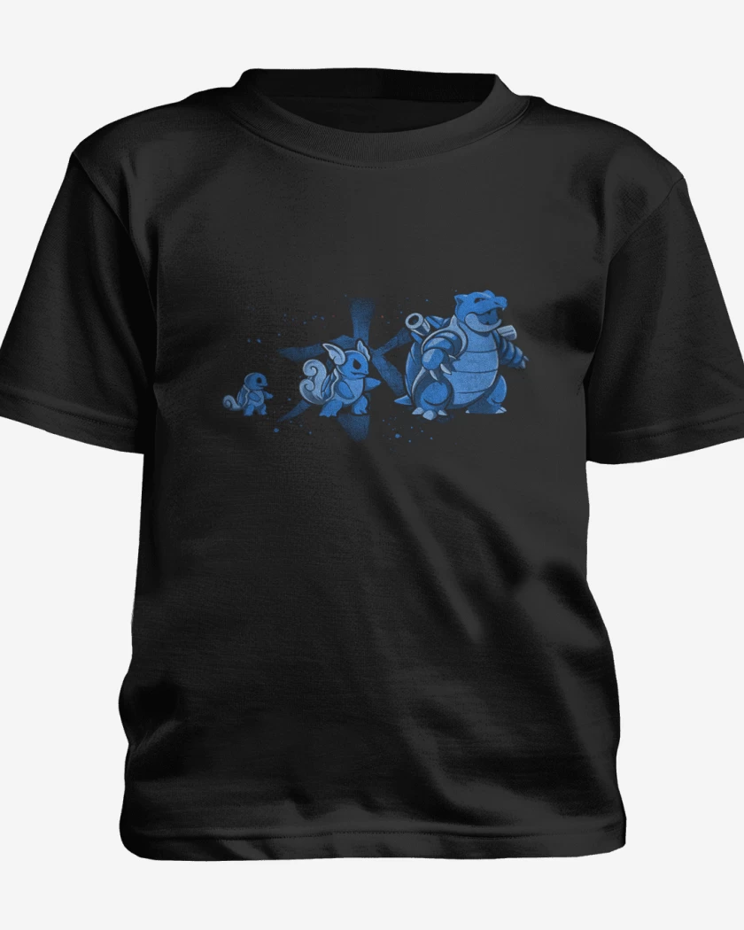 Polera de niño squirtle evolution