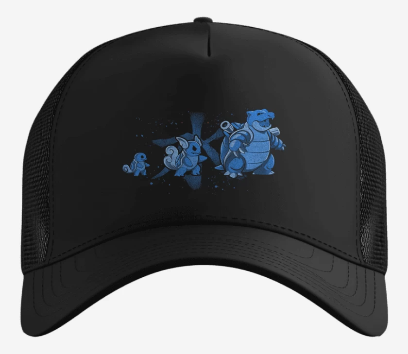 Gorro squirtle evolution