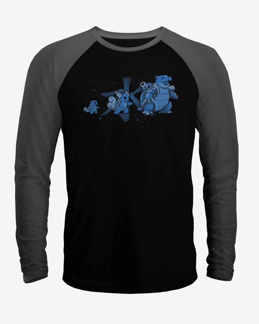 Polera Raglan squirtle evolution