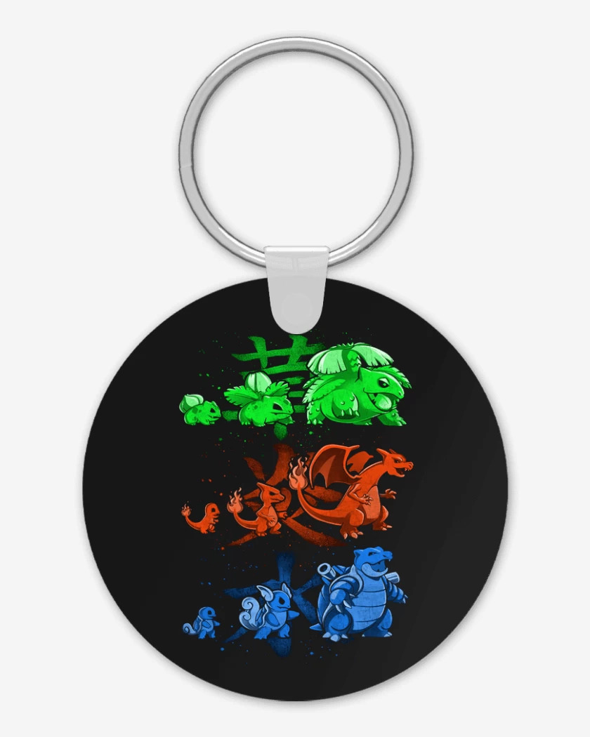 Llavero Starter evolution