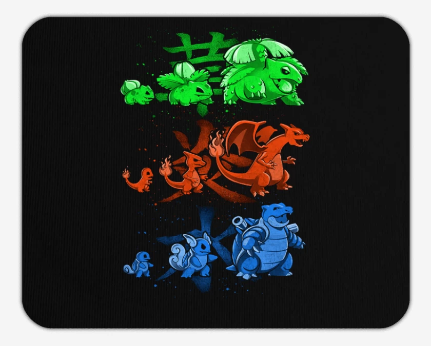 Mousepad Negro de Starter evolution