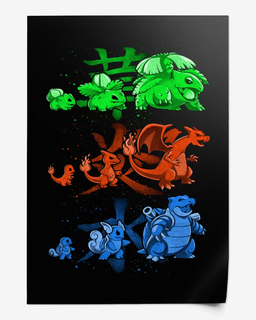 Print Negro de Starter evolution