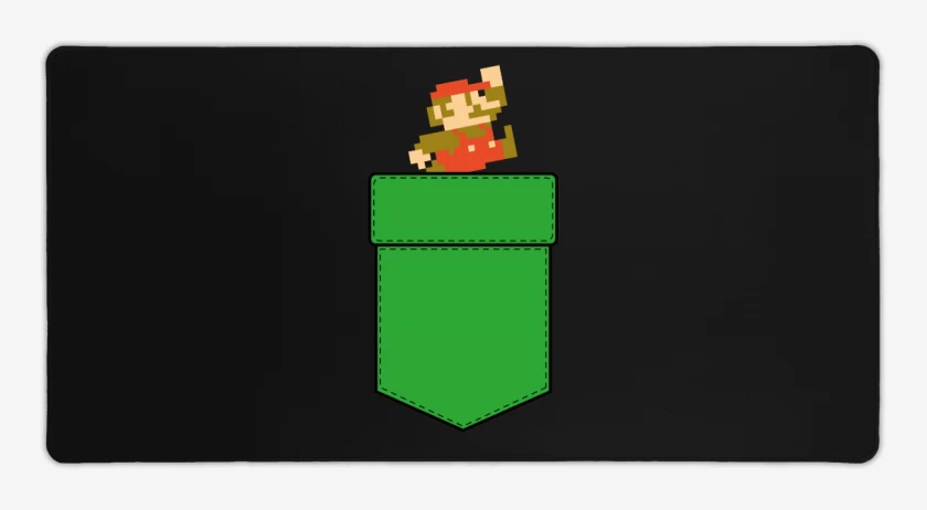 Mouse pad Gamer Super bigote de bolsillo 2