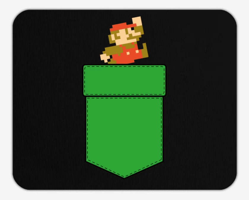 Mousepad Super bigote de bolsillo 2