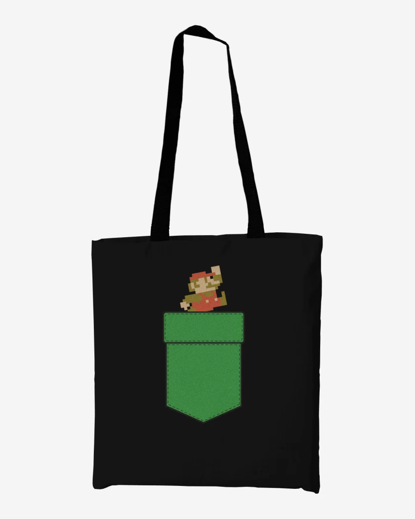 Totebag Super bigote de bolsillo 2