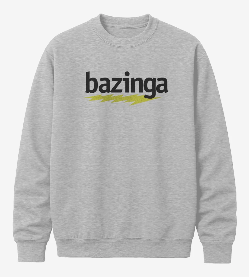 Poleron polo Gris Melange de Bazinga 2