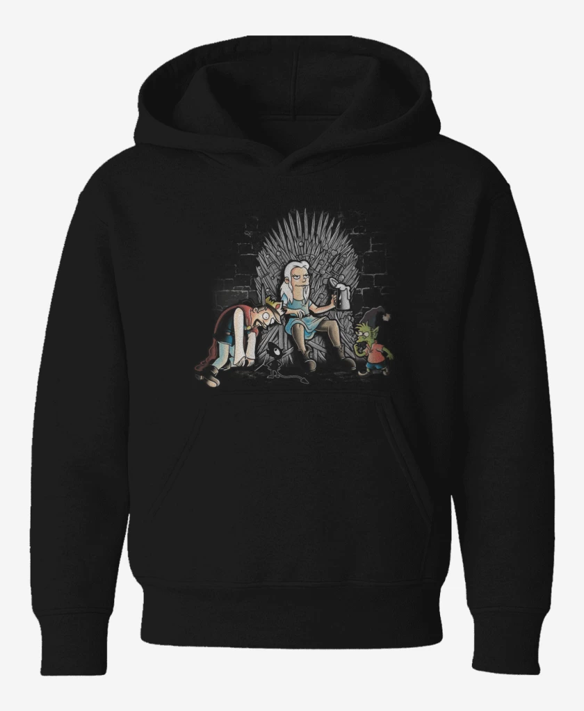 Poleron de niño Negro de Desencanto