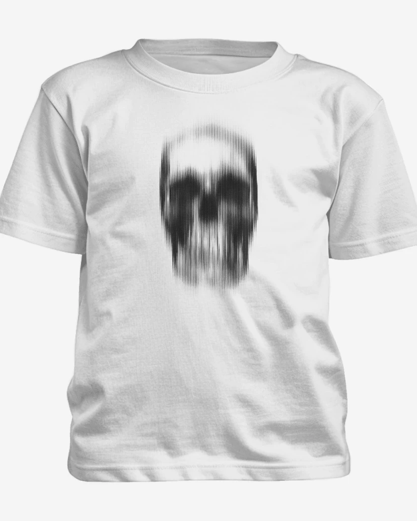 Polera de niño Blanco de calacaloca