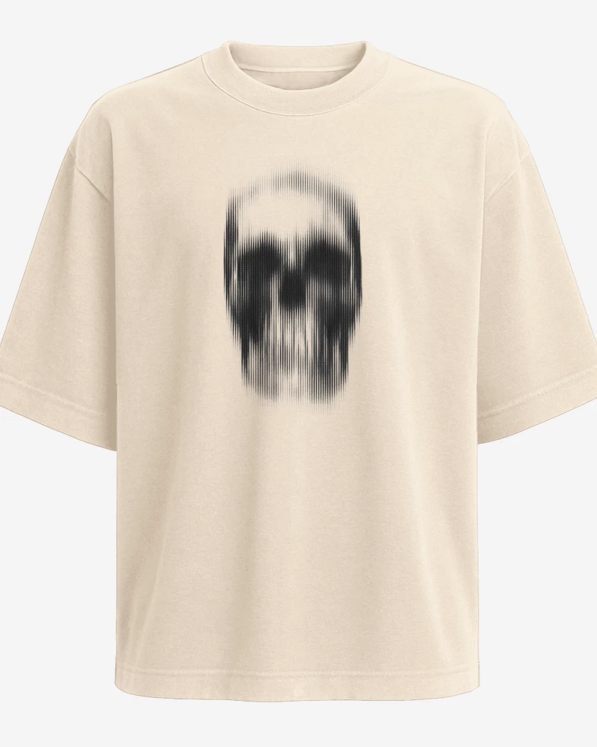 Polera Oversize Beige de calacaloca