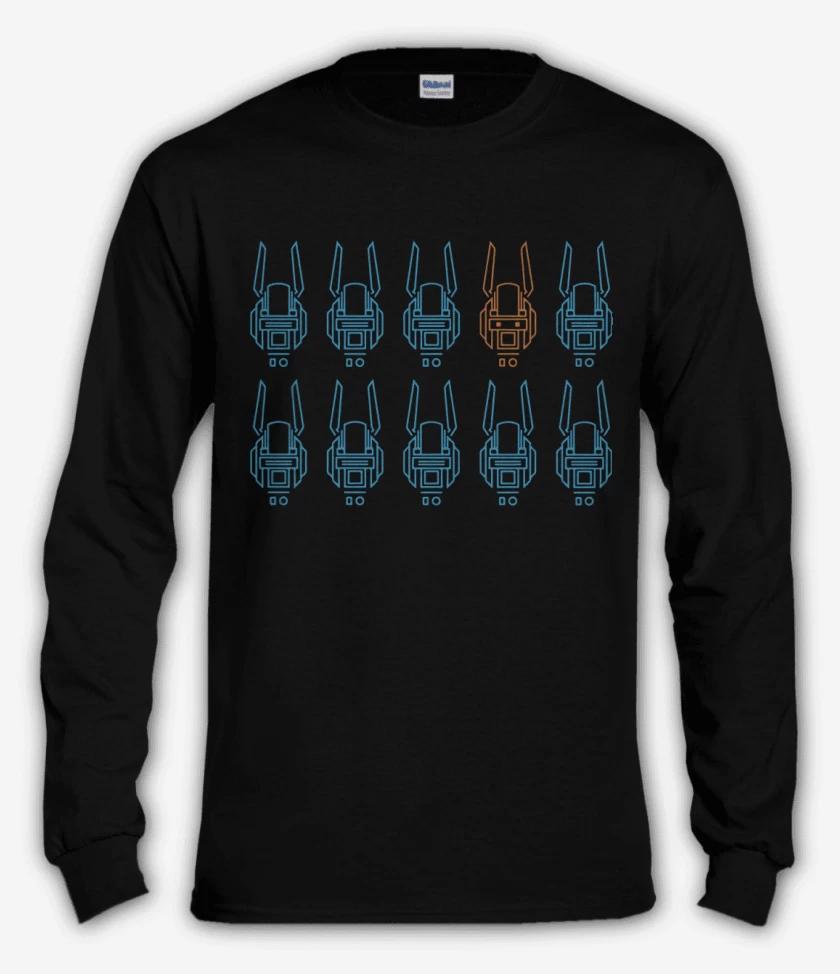 Polera manga larga Negro de Chappie