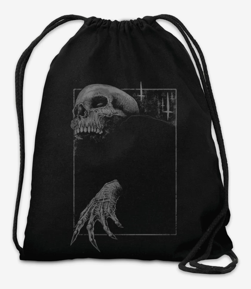 Mochila Negro de skull death