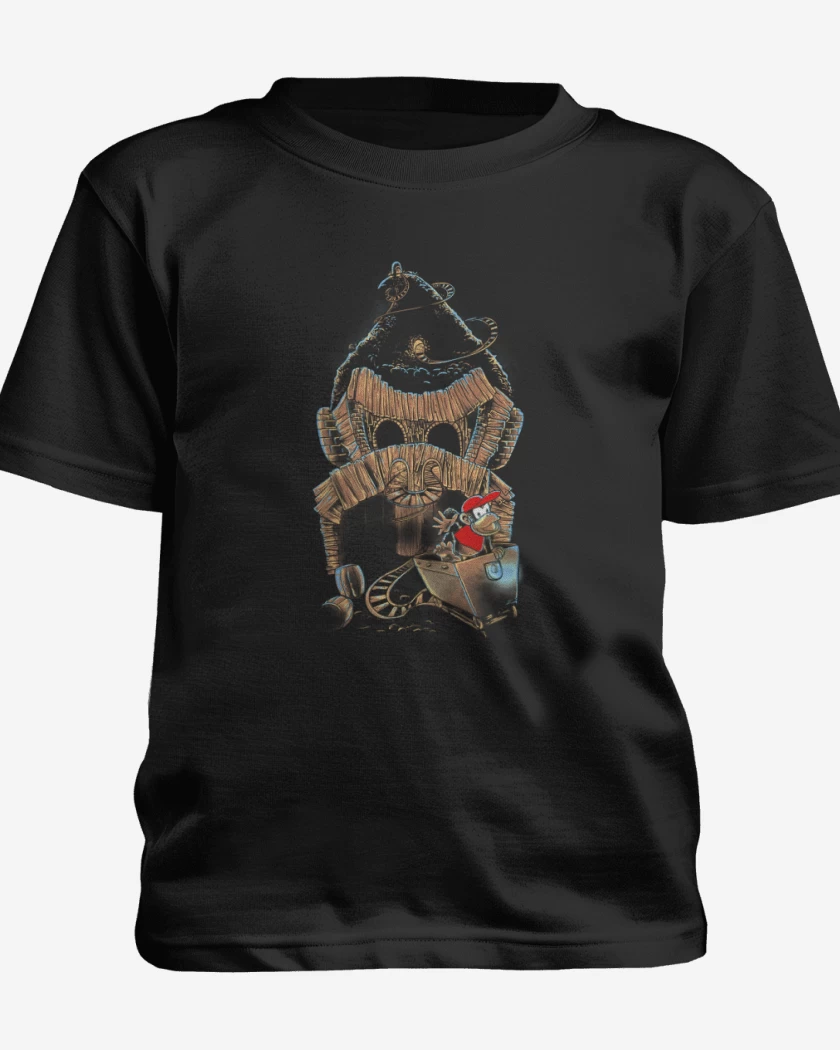 Polera de niño Donkey kong & Diddy kong etapa carrito