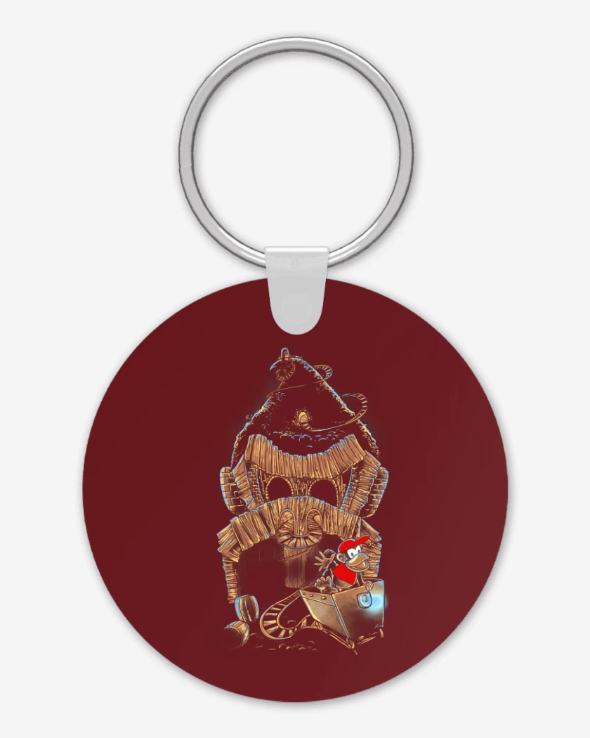 Llavero Donkey kong & Diddy kong etapa carrito