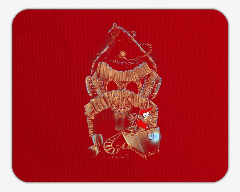Mousepad Donkey kong & Diddy kong etapa carrito