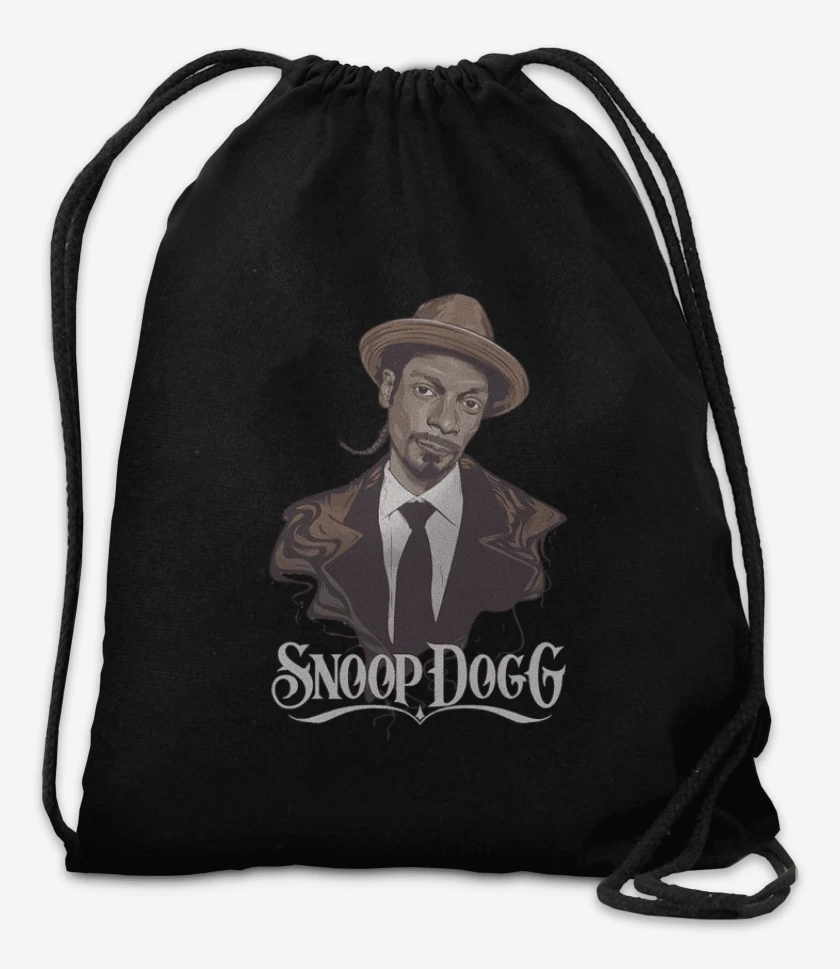 Mochila Negro de PIMP Snoop Dogg