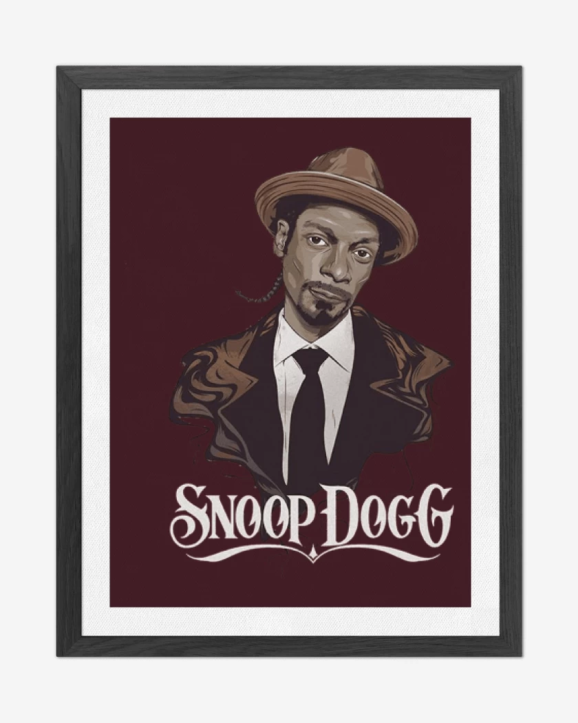 Cuadro decorativo PIMP Snoop Dogg