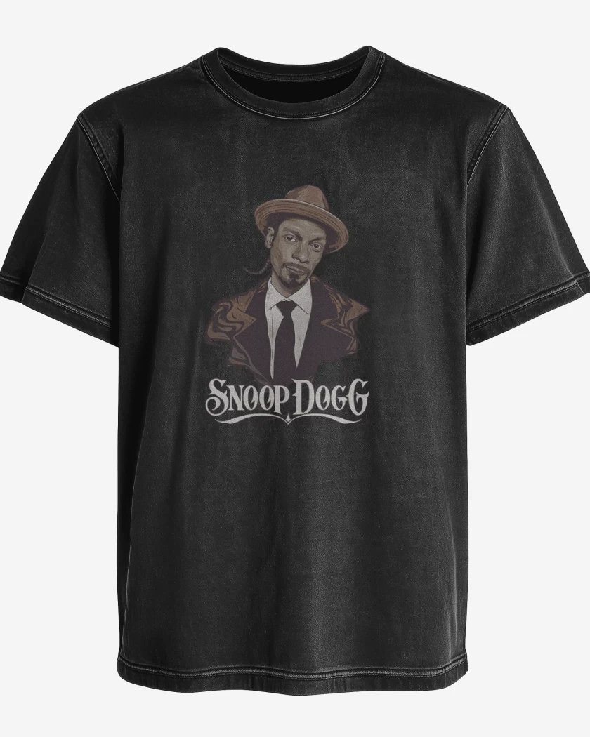 Polera desgastada PIMP Snoop Dogg