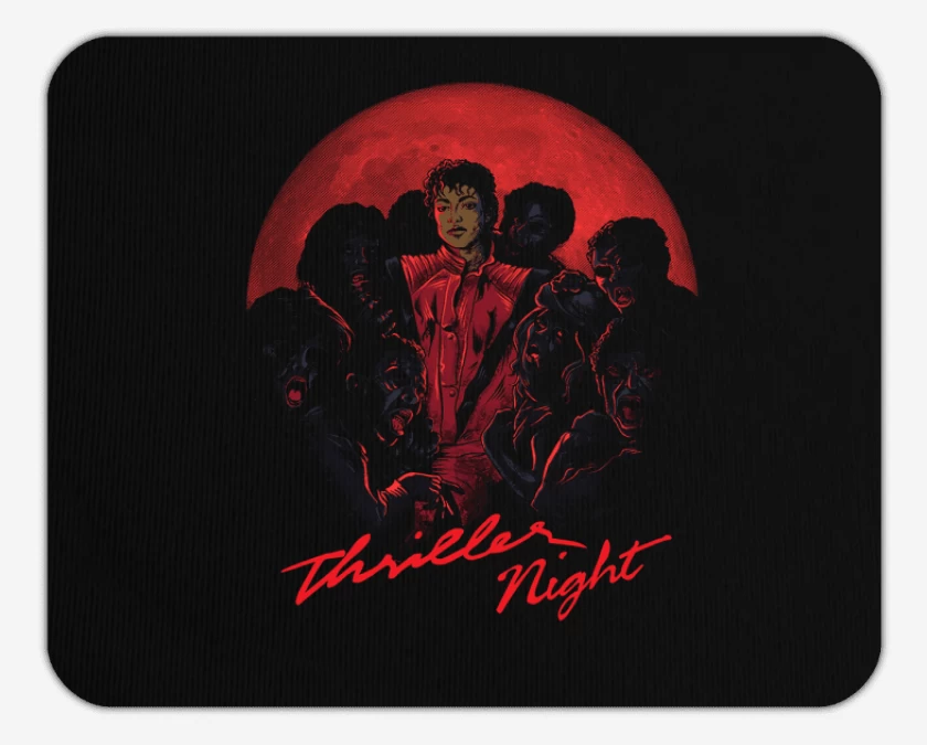 Mousepad Thriller Night 