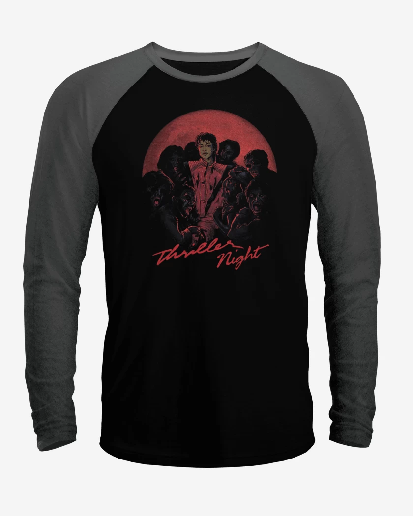 Polera Raglan Thriller Night 