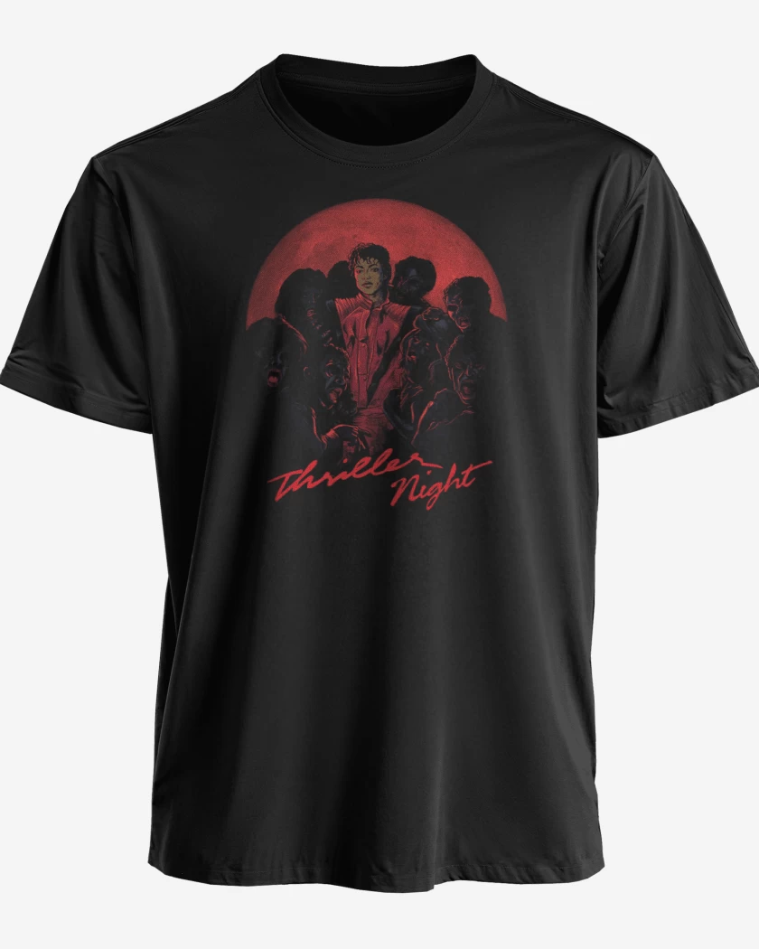 Polera premium Negro de Thriller Night 