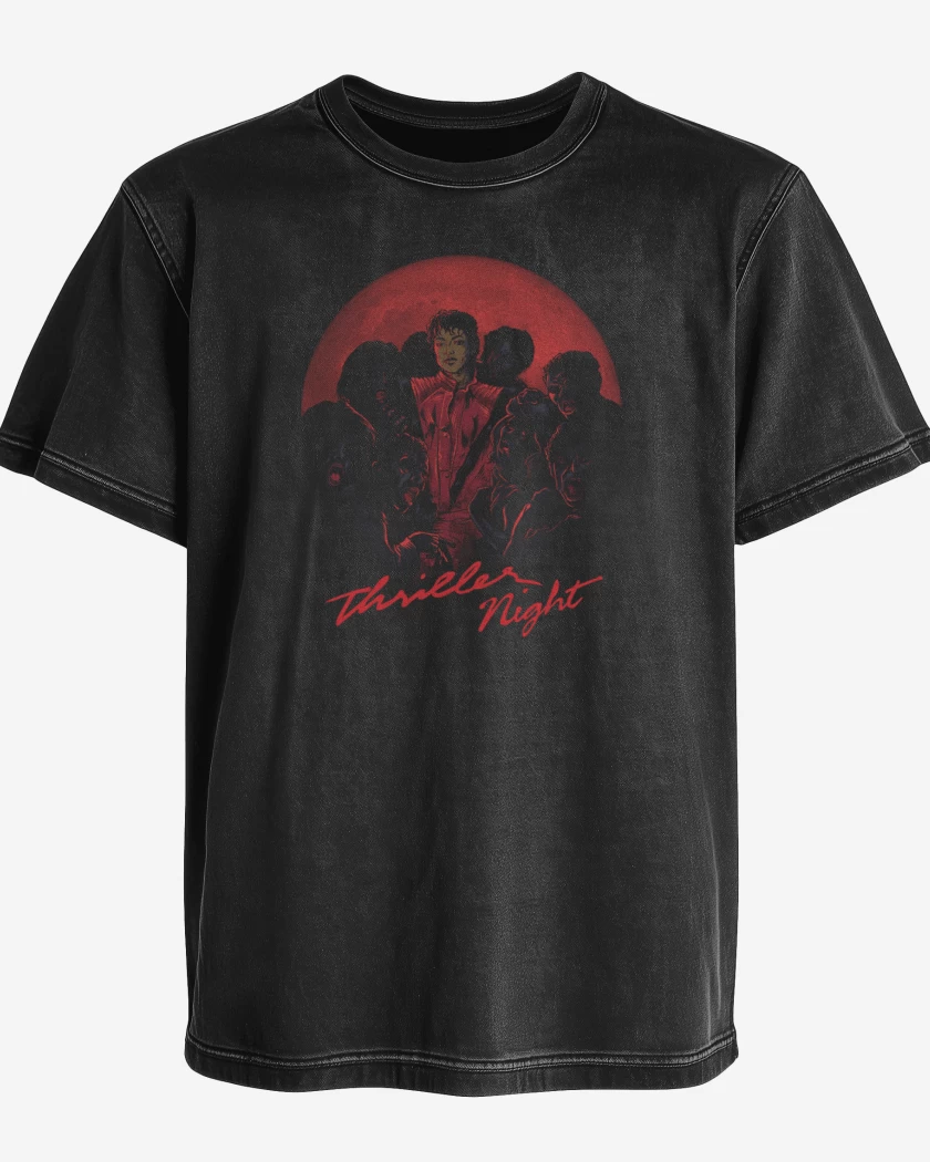 Polera desgastada Thriller Night 