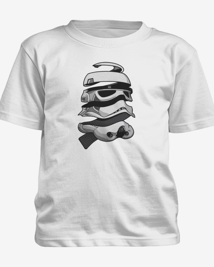 Polera de niño Blanco de Imperial Trooper cut