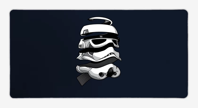 Mouse pad Gamer Imperial Trooper cut