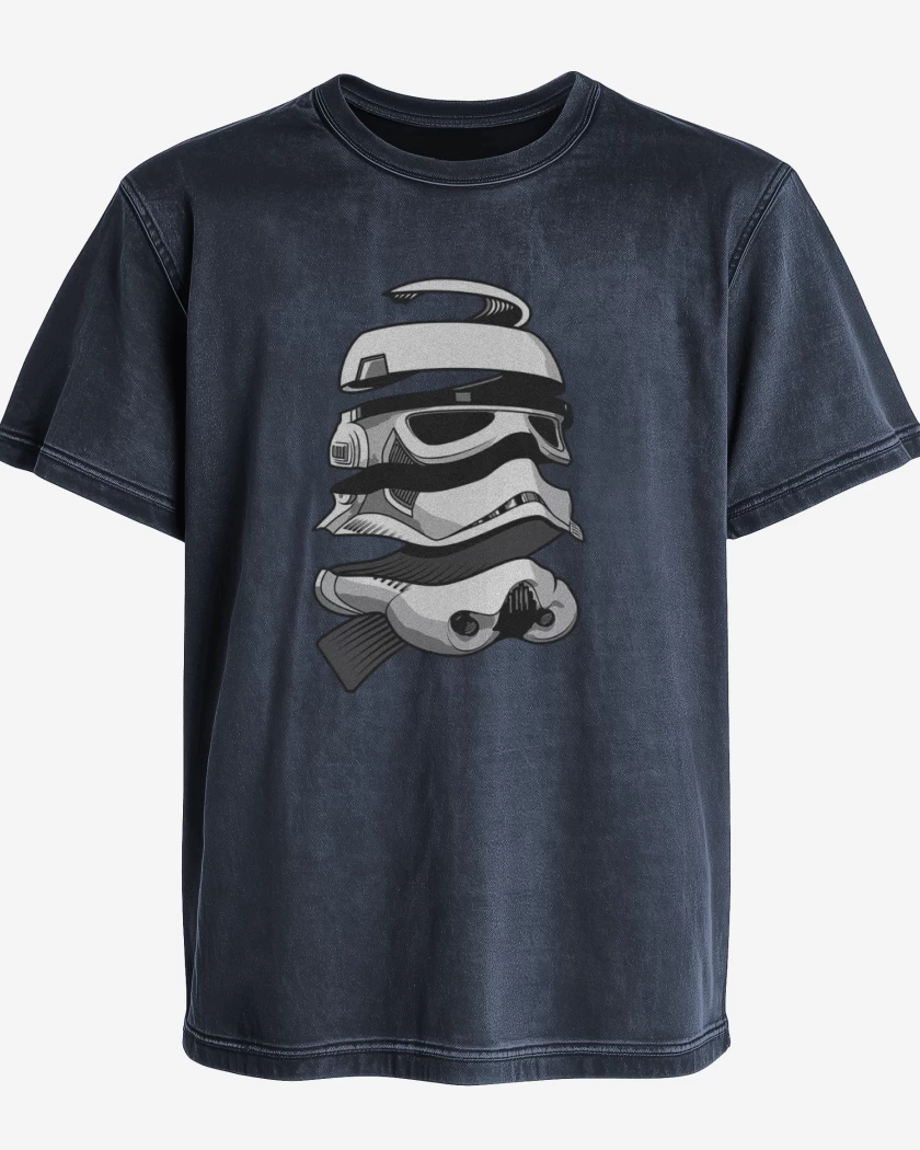 Polera desgastada Imperial Trooper cut