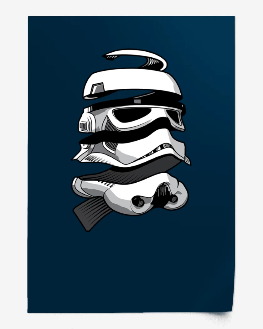 Print Imperial Trooper cut