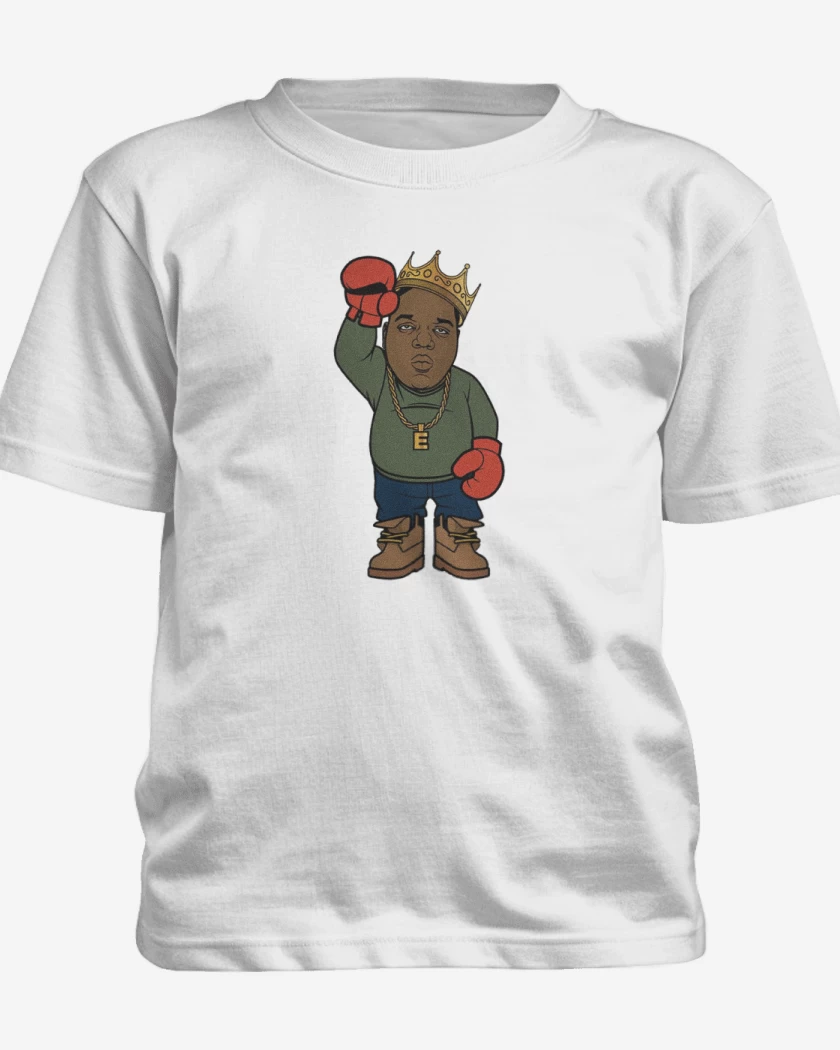 Polera de niño Blanco de The Notorius B I G 