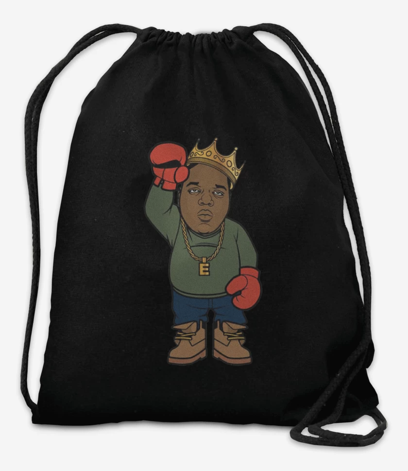Mochila Negro de The Notorius B I G 