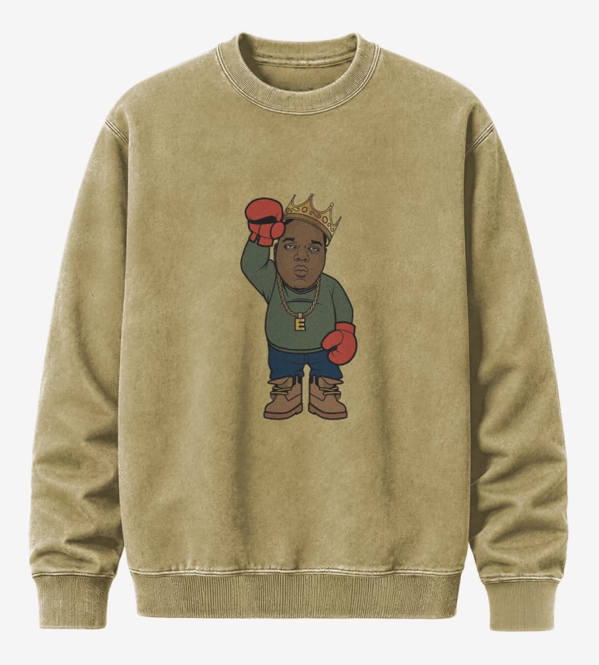Poleron Polo Acid Wash Beige de The Notorius B I G 