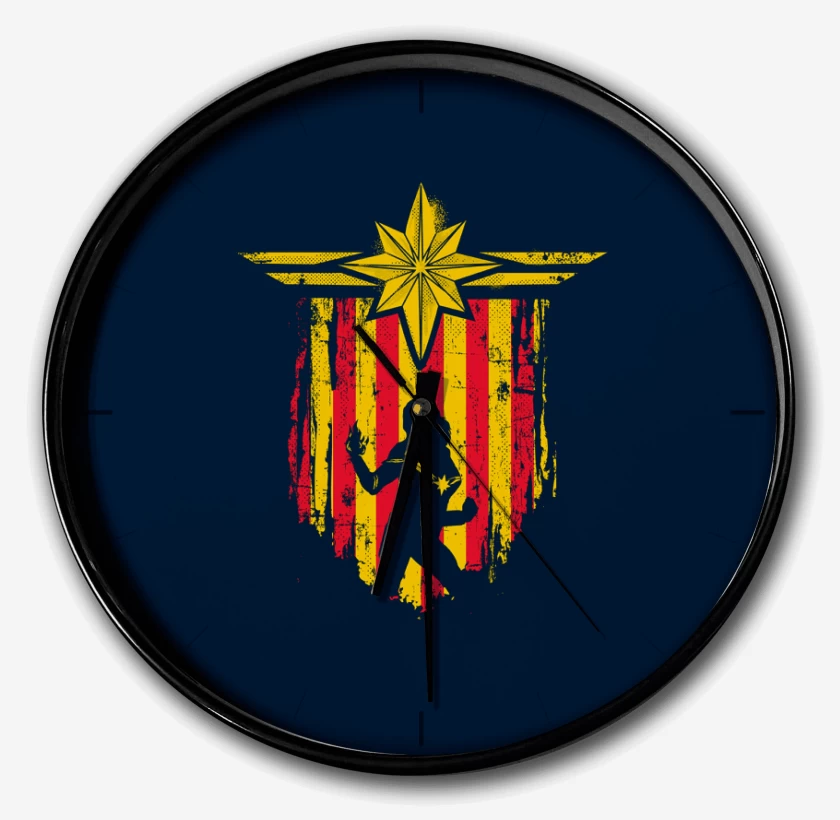 Reloj Capitana Marvel  escudo