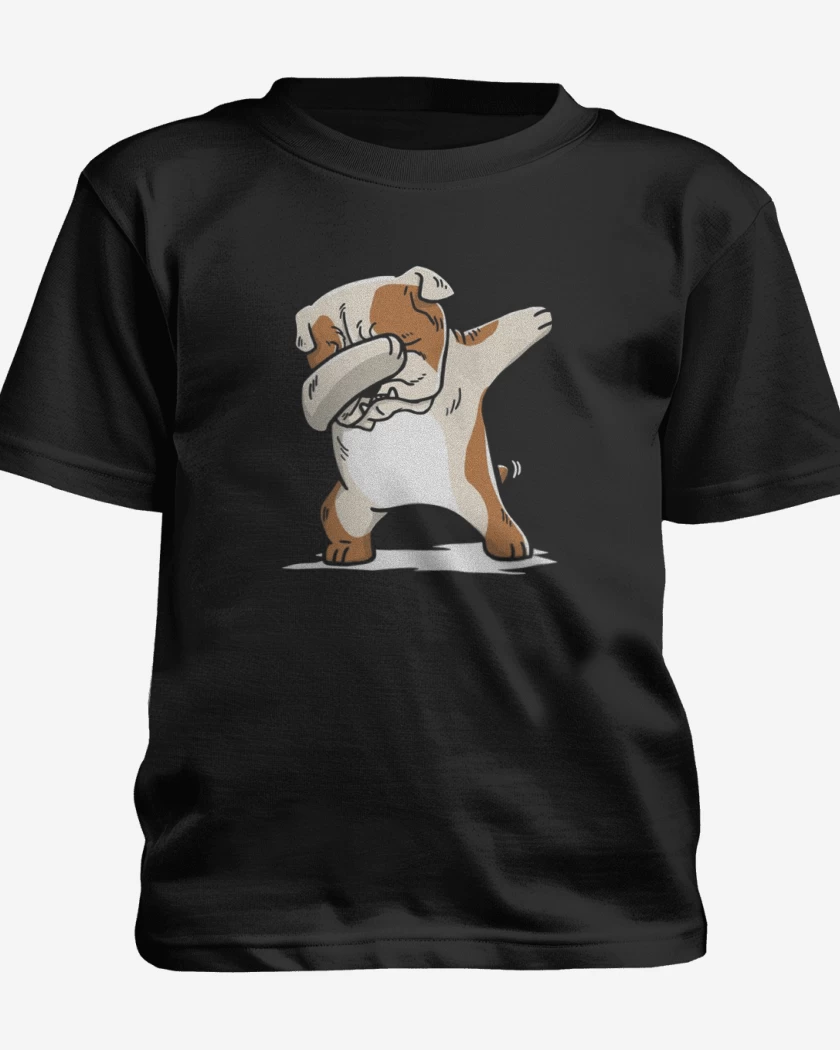 Polera de niño Negro de Bulldogg Style 