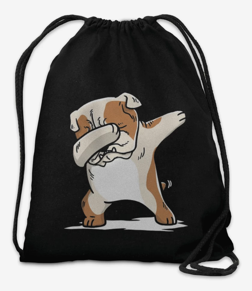 Mochila Negro de Bulldogg Style 