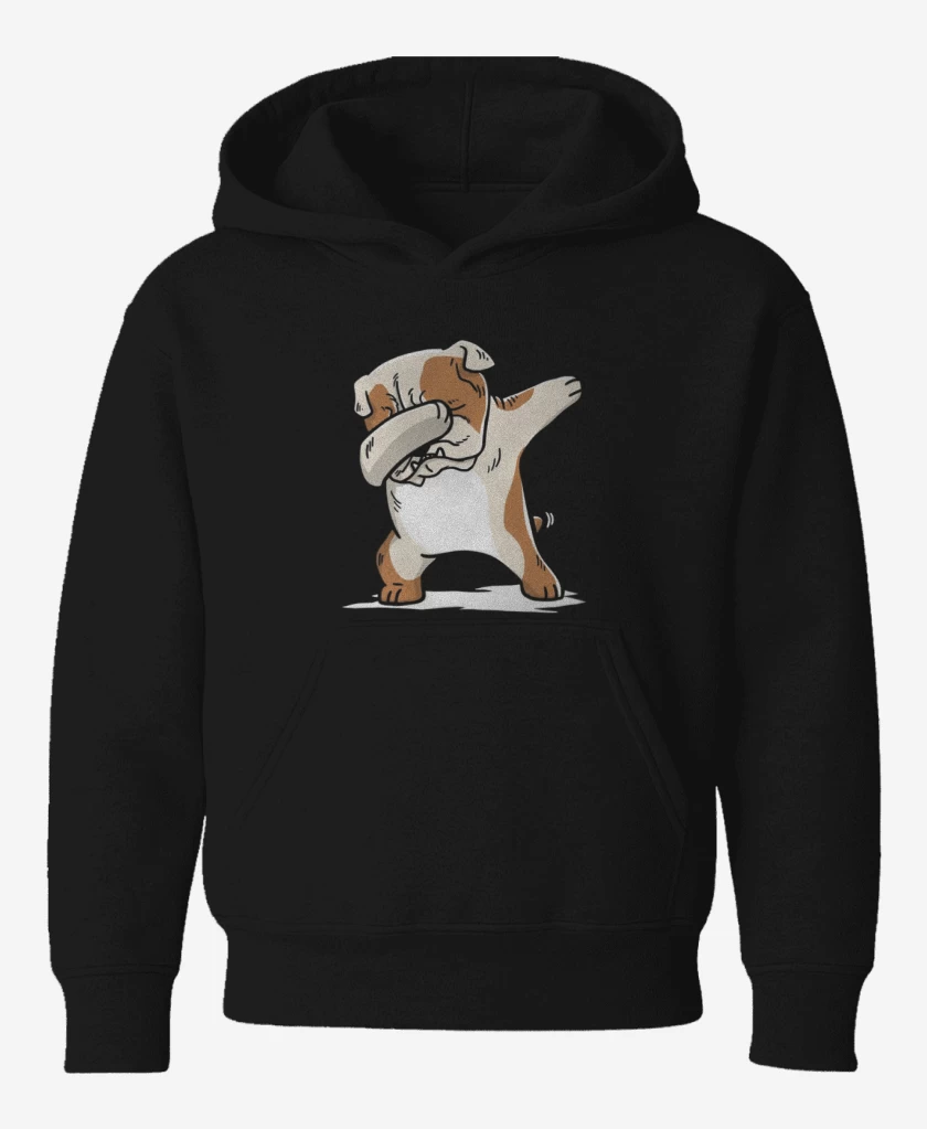 Poleron de niño Negro de Bulldogg Style 