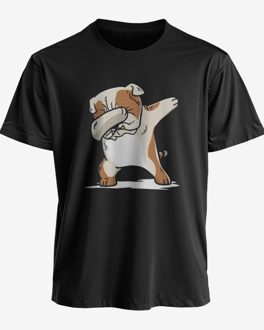 Polera premium Negro de Bulldogg Style 