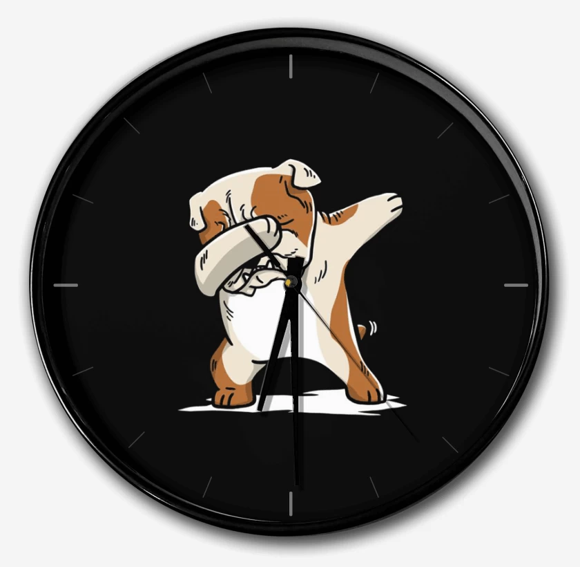 Reloj Negro de Bulldogg Style 