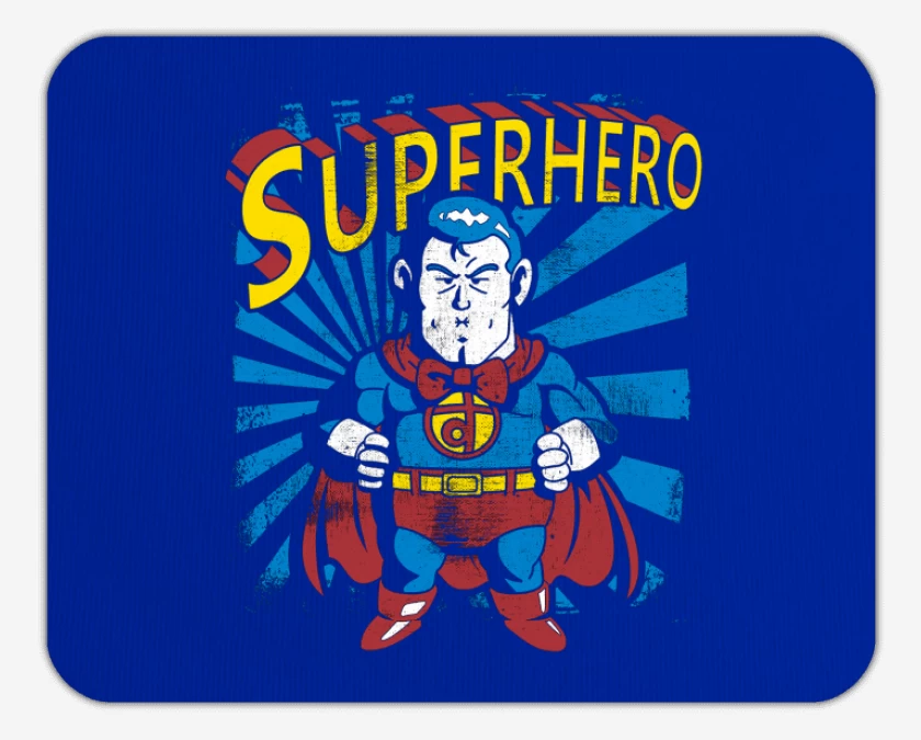 Mousepad Superhero suppaman 