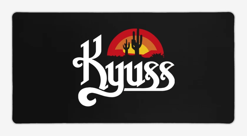 Mouse pad Gamer Negro de Kyuss