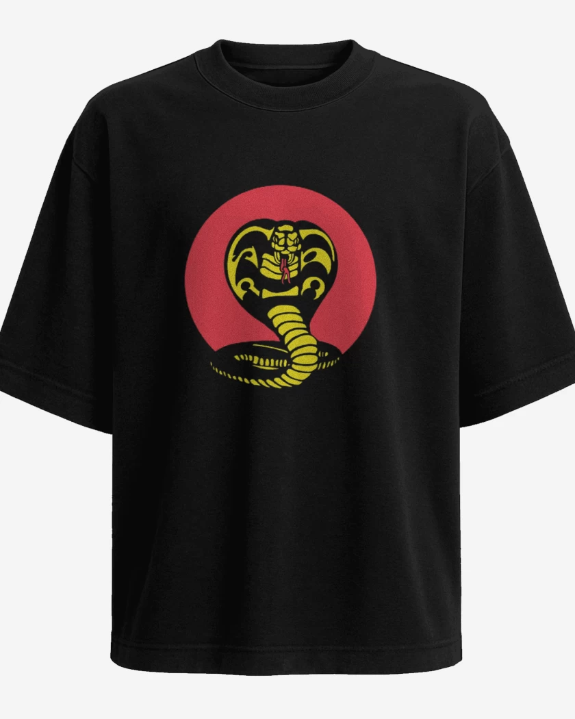 Polera Oversize Negro de Kobra