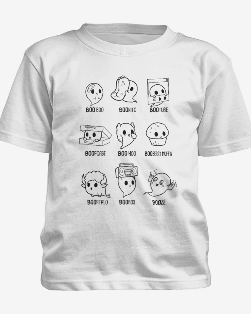 Polera de niño Blanco de Los BOOS