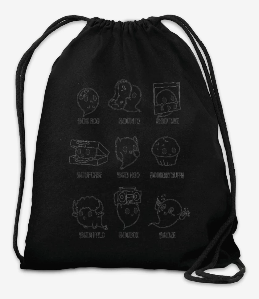 Mochila Negro de Los BOOS